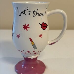 Michael Kors Girlfriends Collection Mug with Red Accents